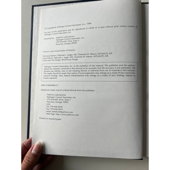 Microbes in the Indoor Environment Book Education College Textbook - Picture 4 of 4